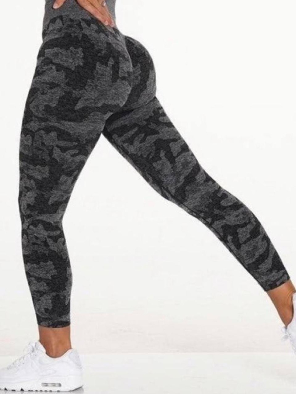 NVGTN Black Camo Leggings Size S